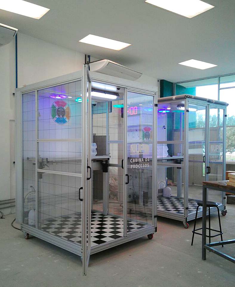 Cabinas de procesos y ergonomia