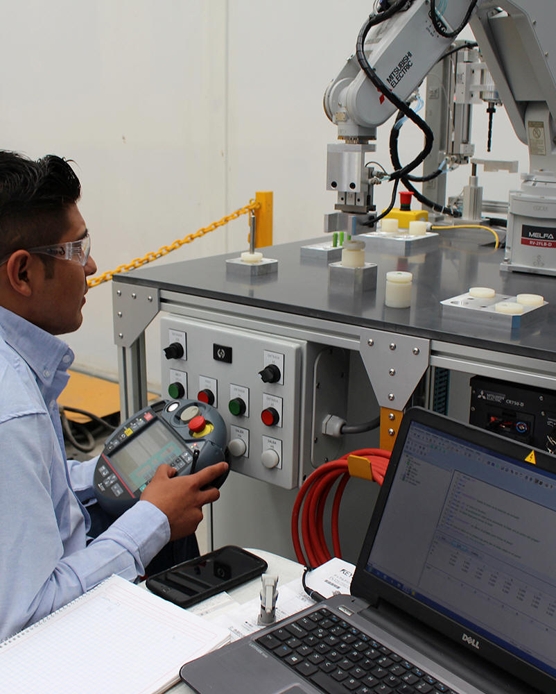 control de brazo robotico